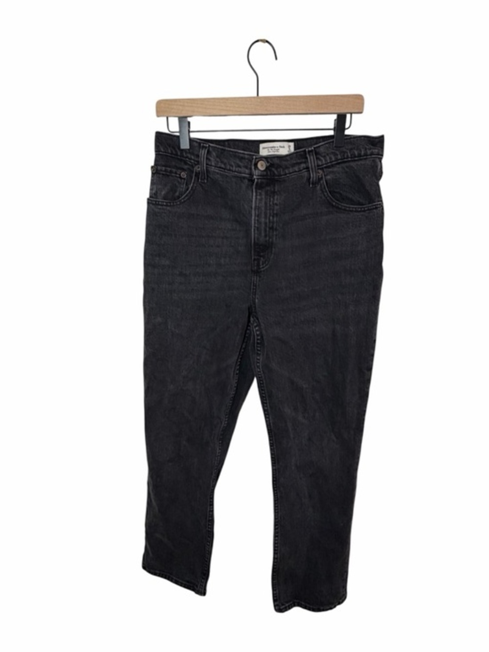 Abercrombie & Fitch The 90’s Straight Ultra High Rise Jeans Womens 29 Mom Jeans - Picture 4 of 9